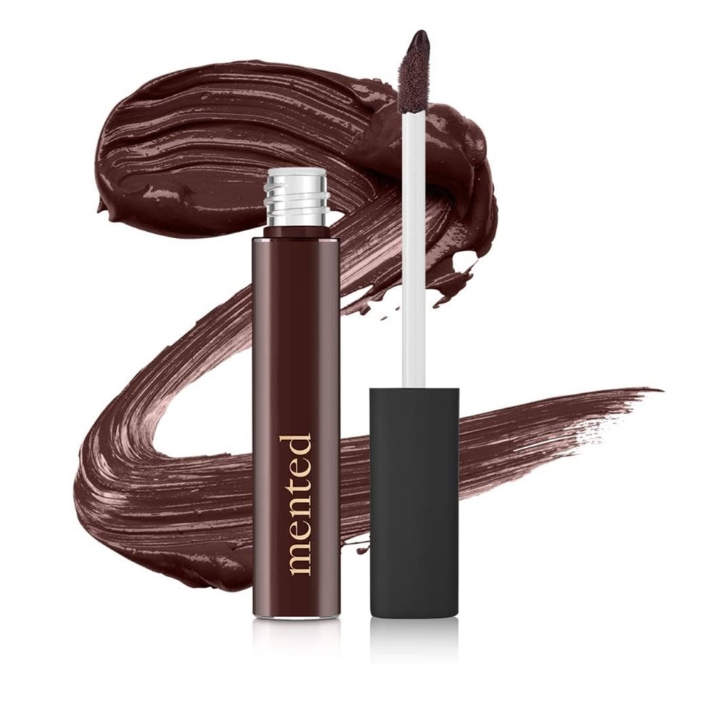 🛍️ Mented Cosmetics Lip Gloss Tinted Lip Balm Stain Baby Brown New In Box